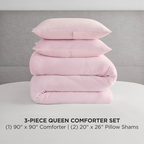 Juicy Couture Marshmallow Pink Velour Shams paired with bedding for coordinated luxury