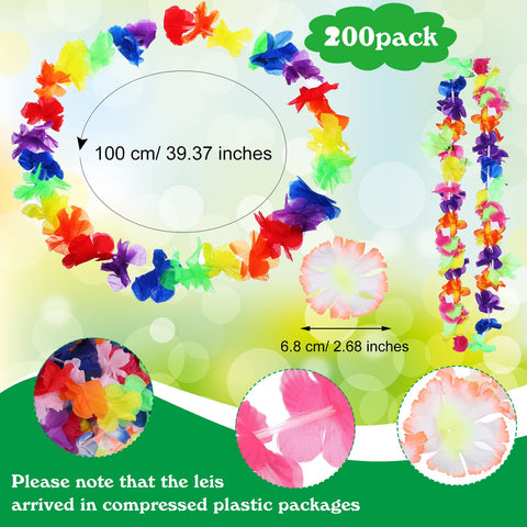 Juinte luau leis pool party – bright necklaces add tropical charm to gatherings.