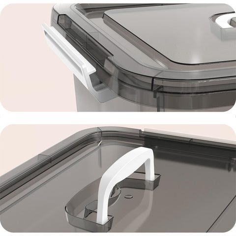 JUJIAJIA portable bin with handle for easy snack transport.