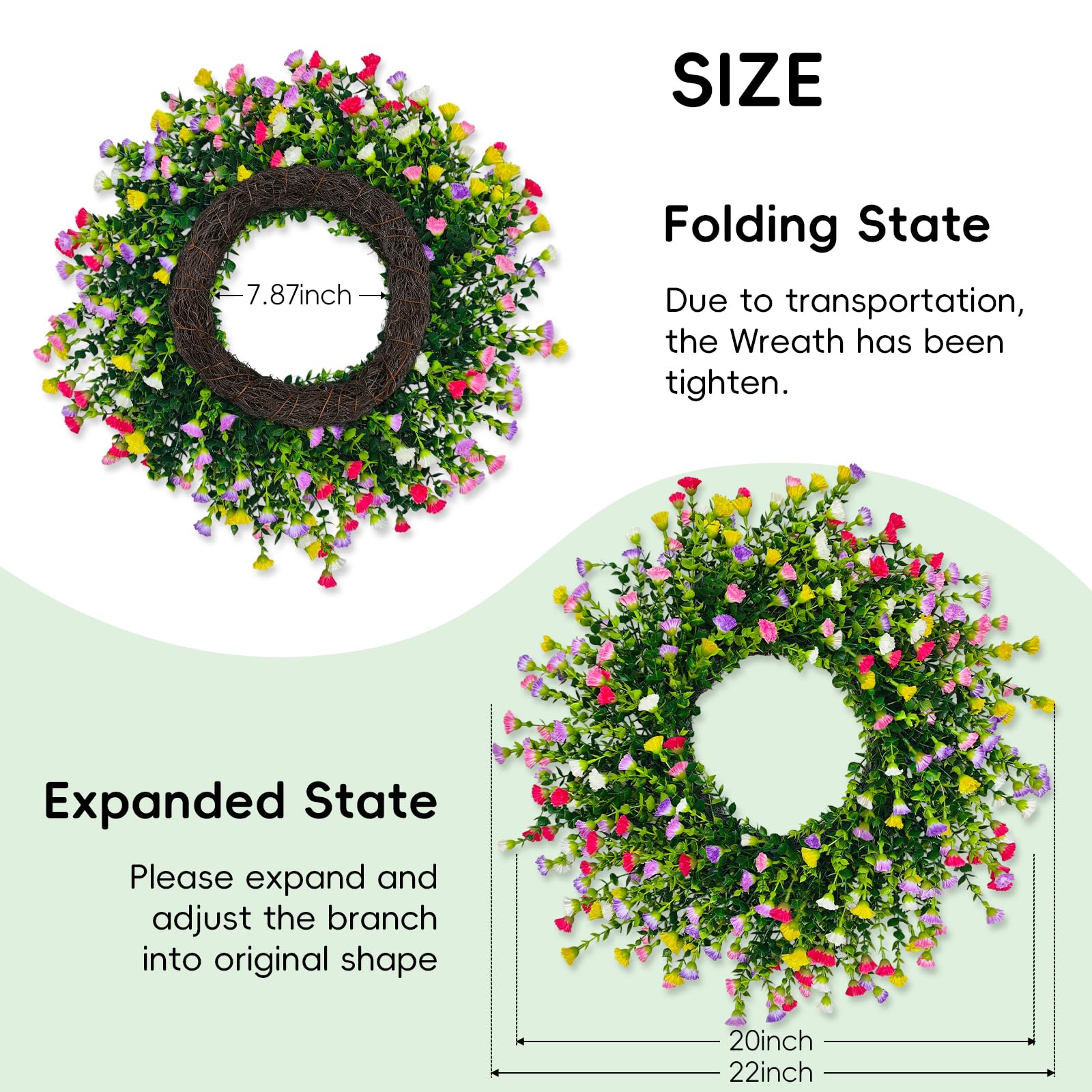 Julako greenery detail adds natural texture for versatile entryway styling