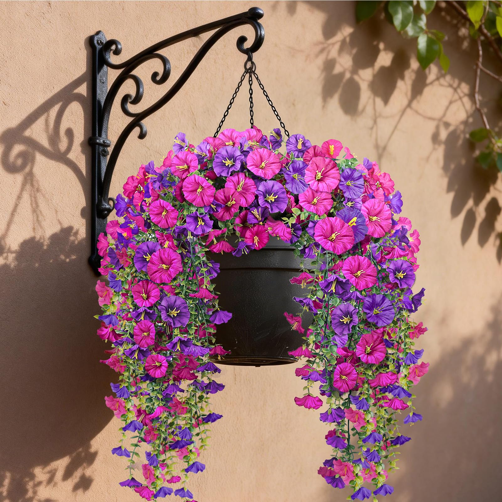 Julako outdoor-safe silk flowers endure sun and rain without watering.