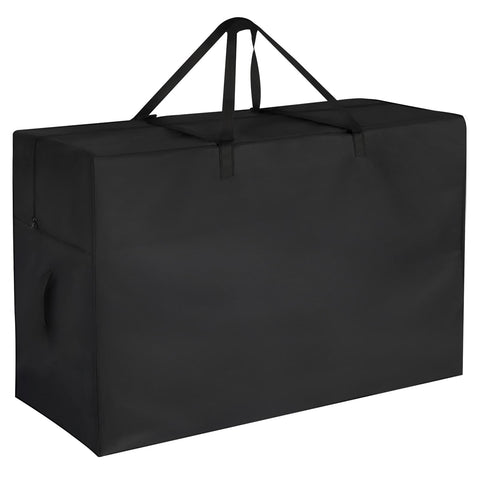 Jungda 6-inch full tri-fold mattress storage bag showing secure load and protection