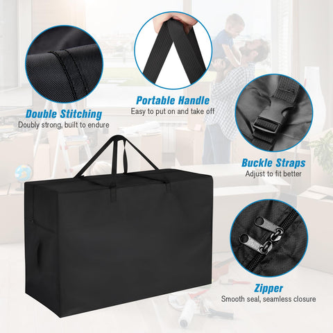 Jungda heavy-duty storage bag with reinforced handles for transport
