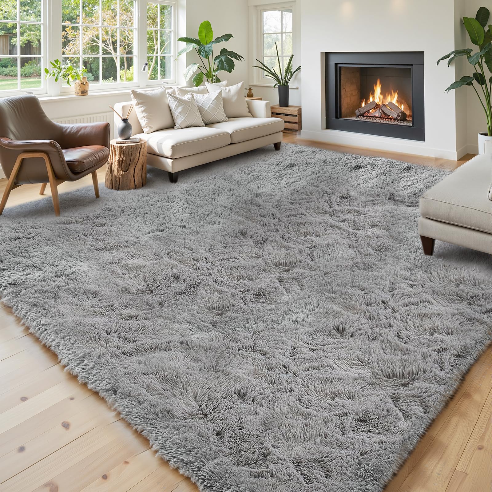 Junhejiamei living-room shag rug enhances comfort and defines spaces with cozy texture.