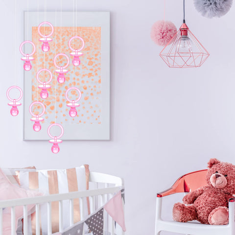 Junkin baby shower decor white setup adds elegant accents.