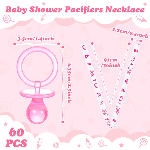 Junkin pacifier necklace assembled pack display ready for gifting.