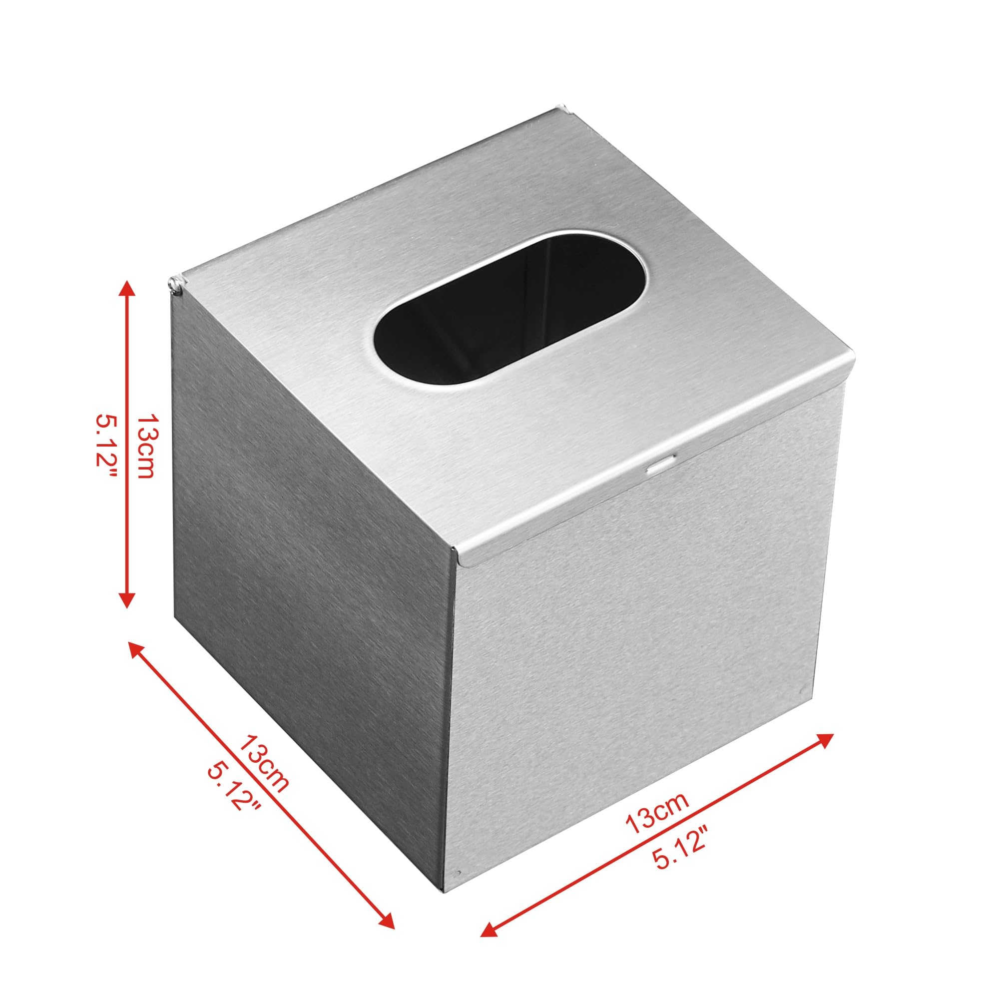 JunSun 5.12-inch square dimensions fit standard tissue boxes