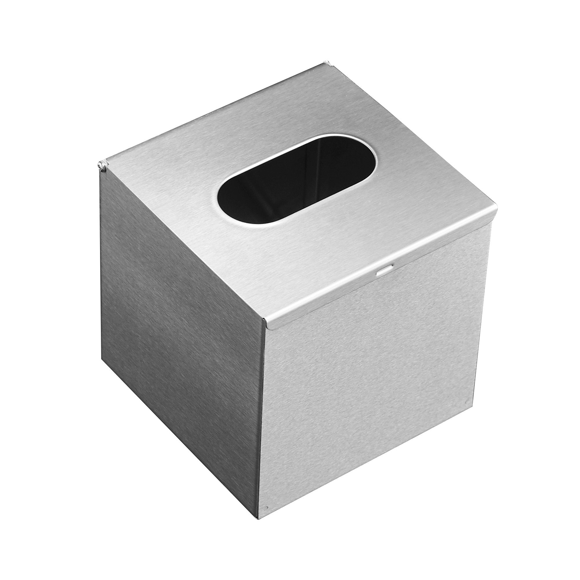 JunSun square tissue box cover from front angle adds sleek décor