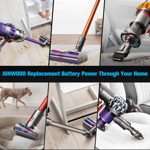 JUNWOOD V7 battery installation easy and straightforward replacement