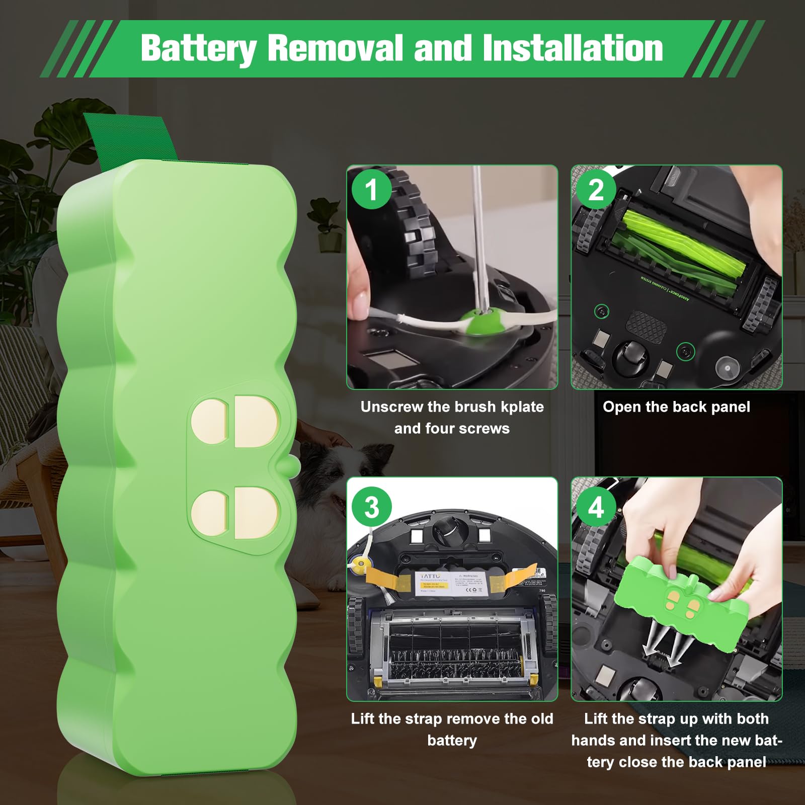JUNWOOD easy-connect APS design battery simplifies installation.