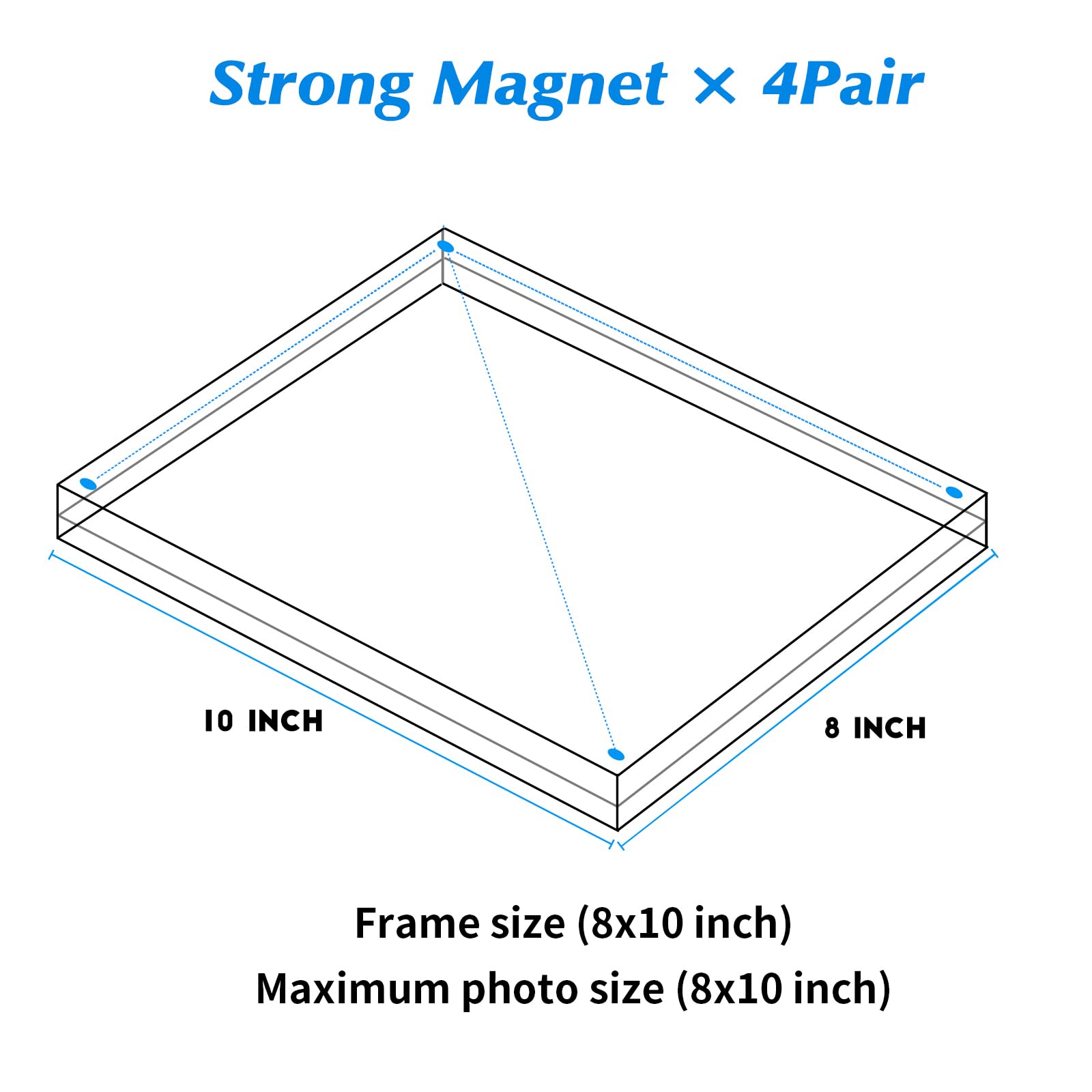 JUOIFIP magnetic assembly shows frame pairing and photo loading