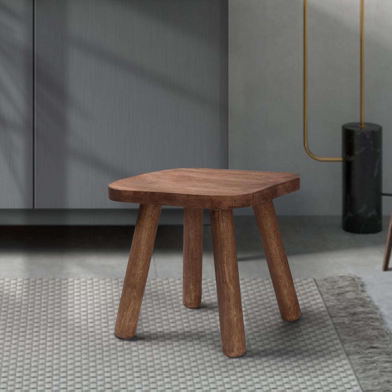 Close-up of Jurath hardwood grain and rounded safety corners
