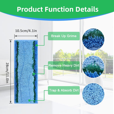 Jusiwow hard-floor-cleaning performance on wood and tile for sparkling results.