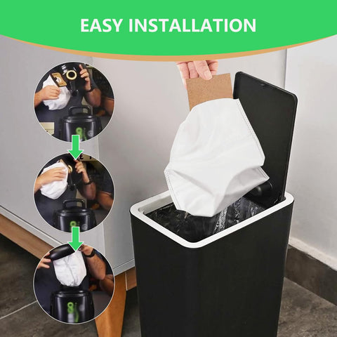 Jusiwow VACBP6 12-pack provides long-lasting dust storage for Atrix Ergo use.