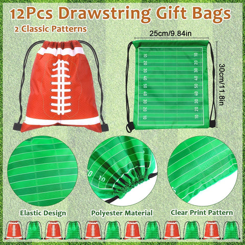 Justforjoyful football slap bracelets set for fun party favors.