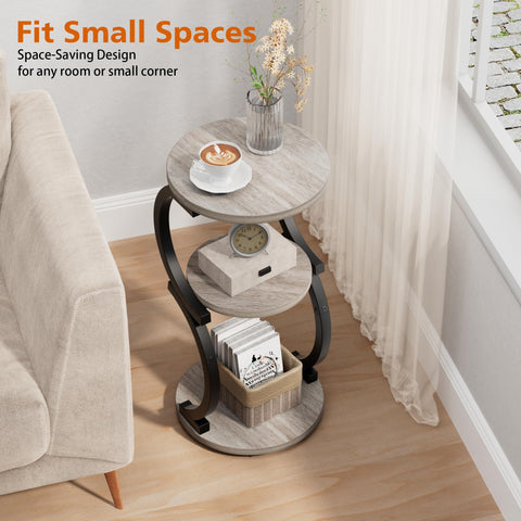 JUSTOGO sturdy metal frame and wood top support up to 110 pounds.