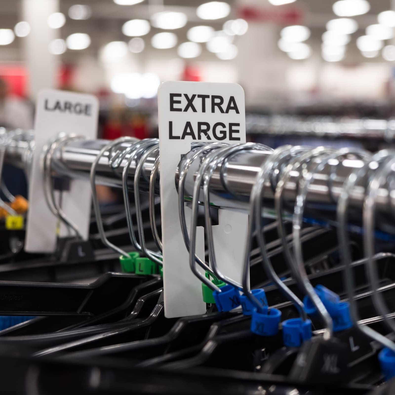 Juvale durable polypropylene clothing divider designed for regular closet use.