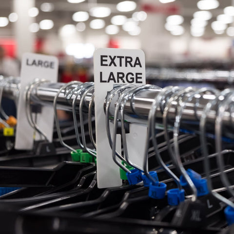 Juvale durable polypropylene clothing divider designed for regular closet use.
