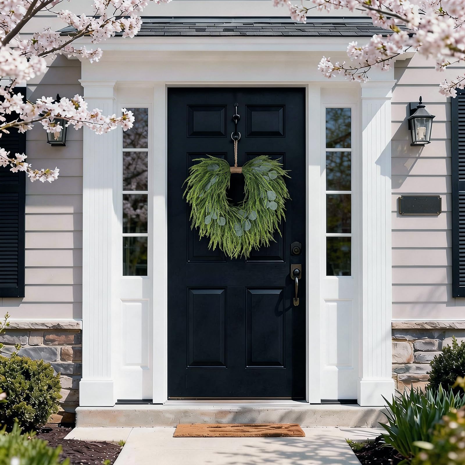 Juxdp wreath maintaining vibrant color without fading