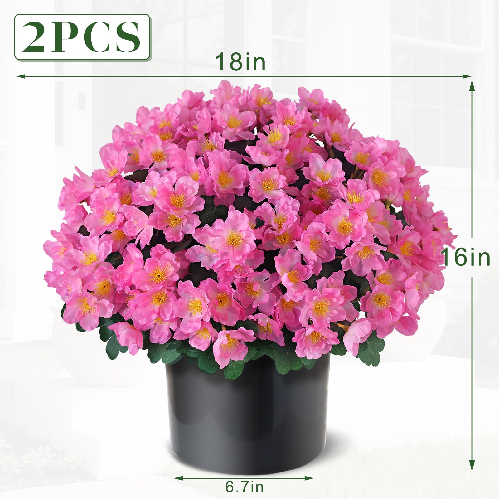Juxdp camellia topiary ball for porch decor enhances curb appeal year-round.