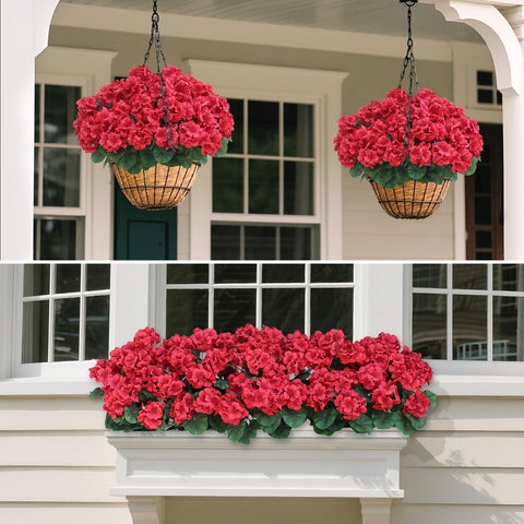 Juxdp front porch decor boosts curb appeal without daily maintenance.