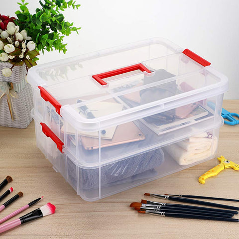 JUXYES compact design fits office and classroom supplies.