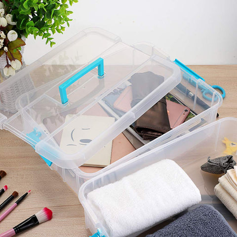 JUXYES versatile storage for crafts, office supplies, and accessories.