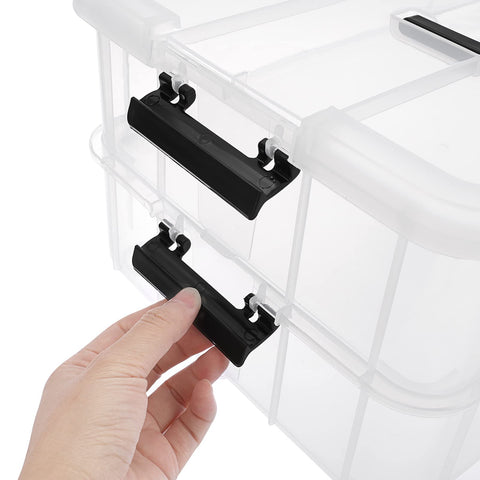 JUXYES latching system keeps items secure while stored or moved.
