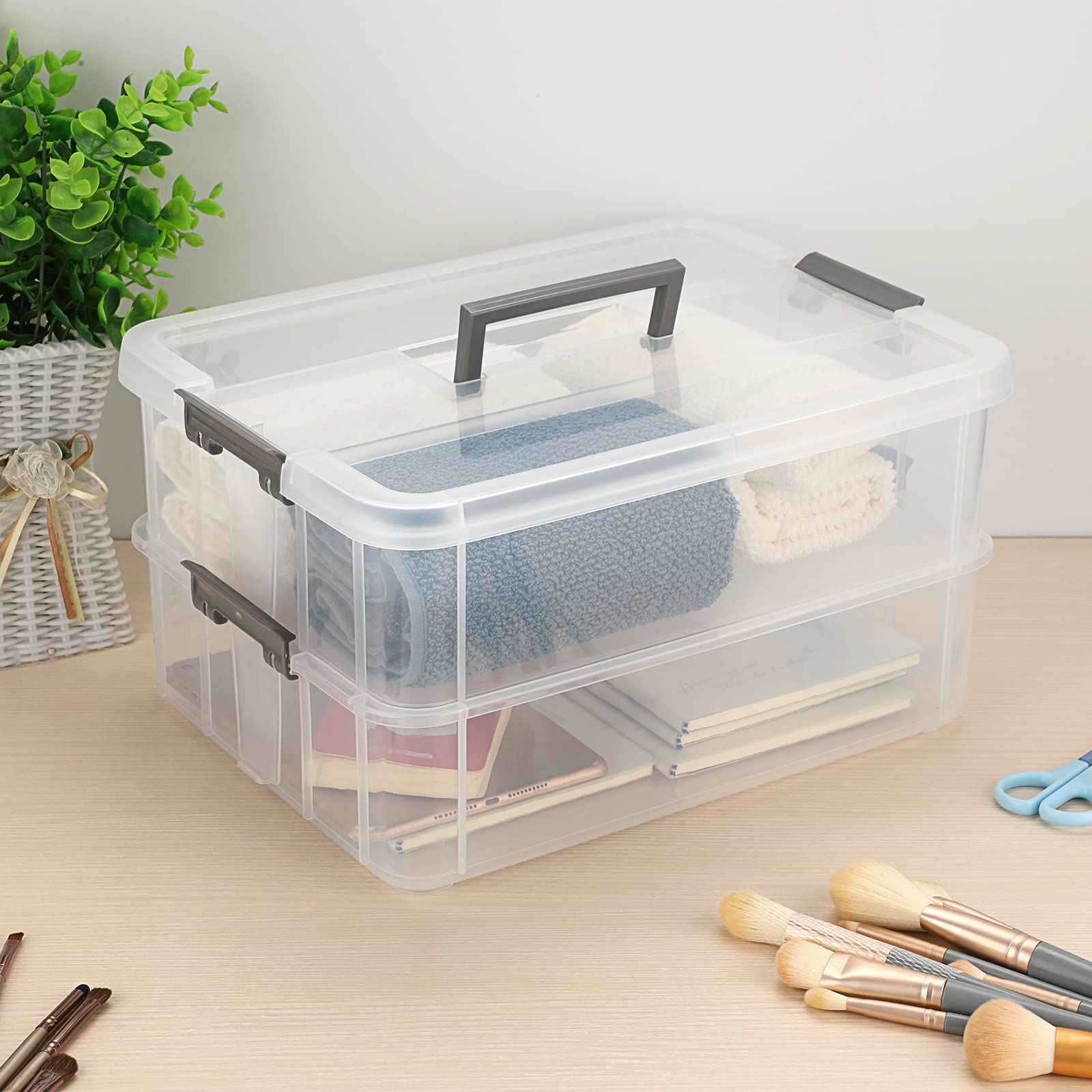 JUXYES Multi-Purpose Organizer perfect for art scrapbooking sewing supplies.