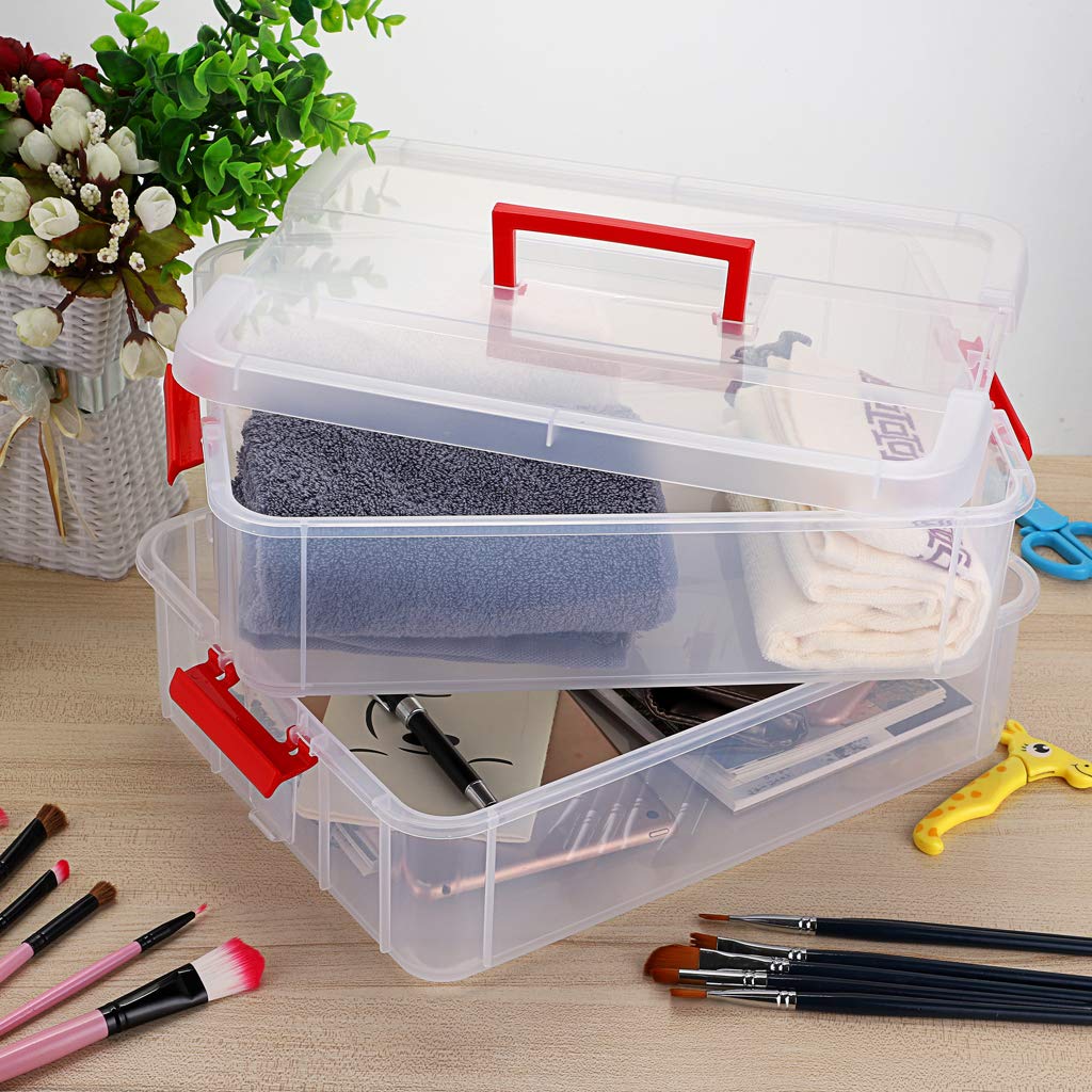 JUXYES organization bin ideal for beads, sewing, and crafts.