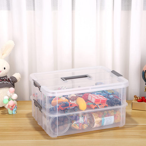 JUXYES Small-Item Organizer ideal for beads bobbins and cosmetics.