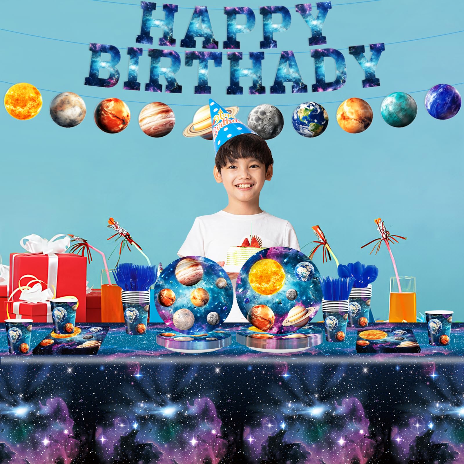 JVORFDG party-banner-happy-birthday greets guests with bold, themed decor.