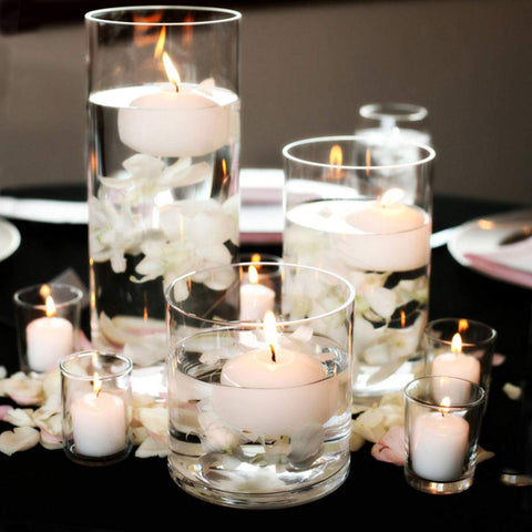 JXDLSQ wedding anniversary dining table decoration with candles