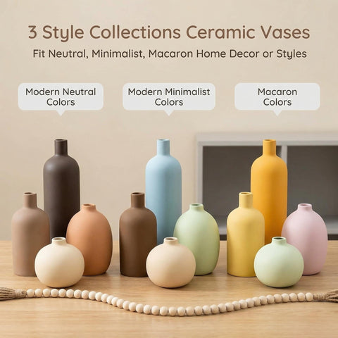 JXINDUJU vase interior waterproof coating for fresh or dried blooms.