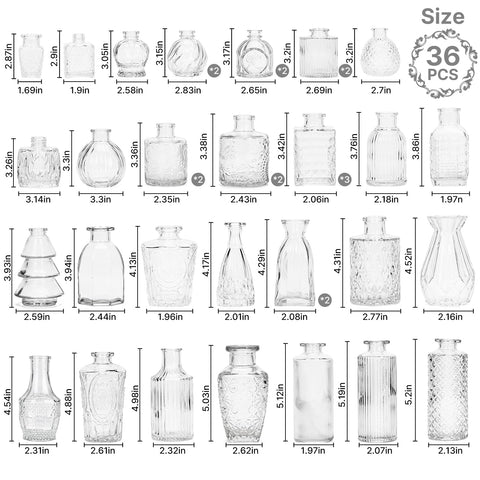 JXINDUJU table centerpiece vases ideal for dining, shelves, and rooms