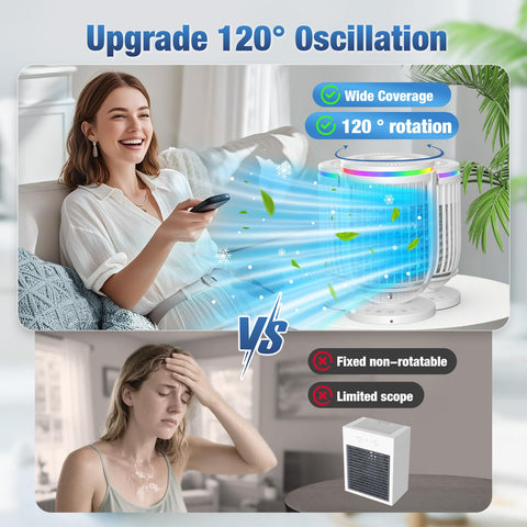 JYew portable AC 7-color nightlight creates mood lighting