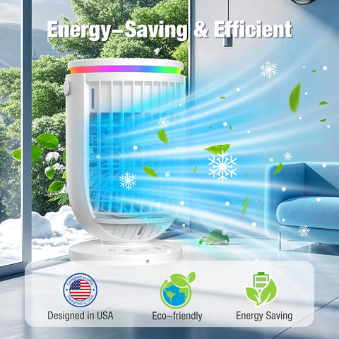 JYew portable AC 6-hour timer for scheduled cooling