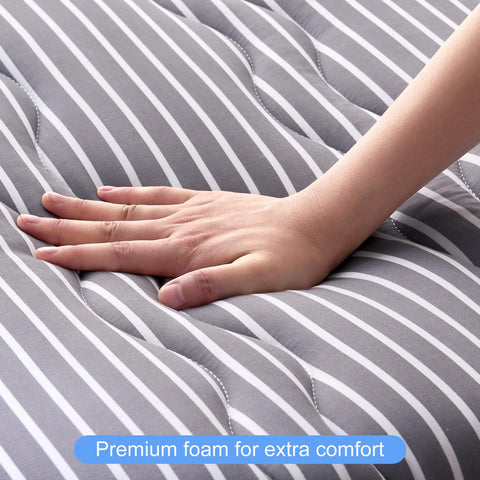 jzbearapt premium-foam-japanese-floor-mattress in guest room setup emphasizing versatile sleeping space