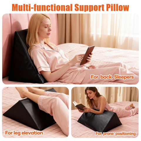 JZHLLA angled leg-support design promotes proper leg positioning.