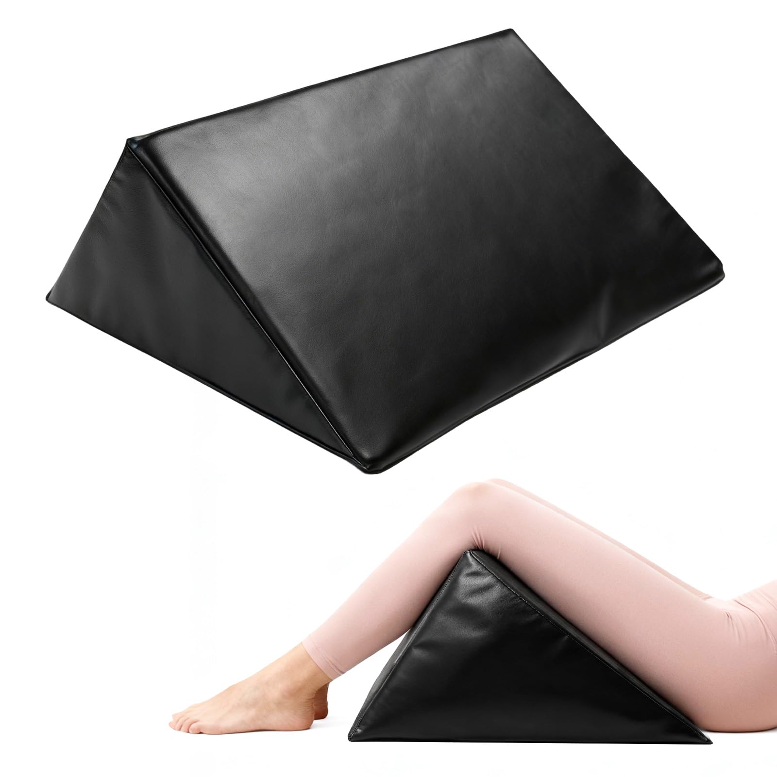 JZHLLA leg-bolster on a massage table for stable leg support.