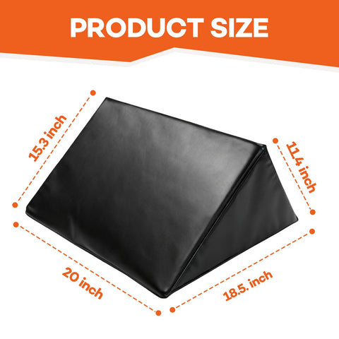 JZHLLA massage-table leg-elevation pillow used during therapy sessions.