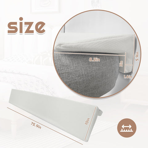JZHLLA wedge pillow removable cover for easy cleaning