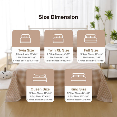 K MASANIJI bed with four piece set displayed in a cozy setup.
