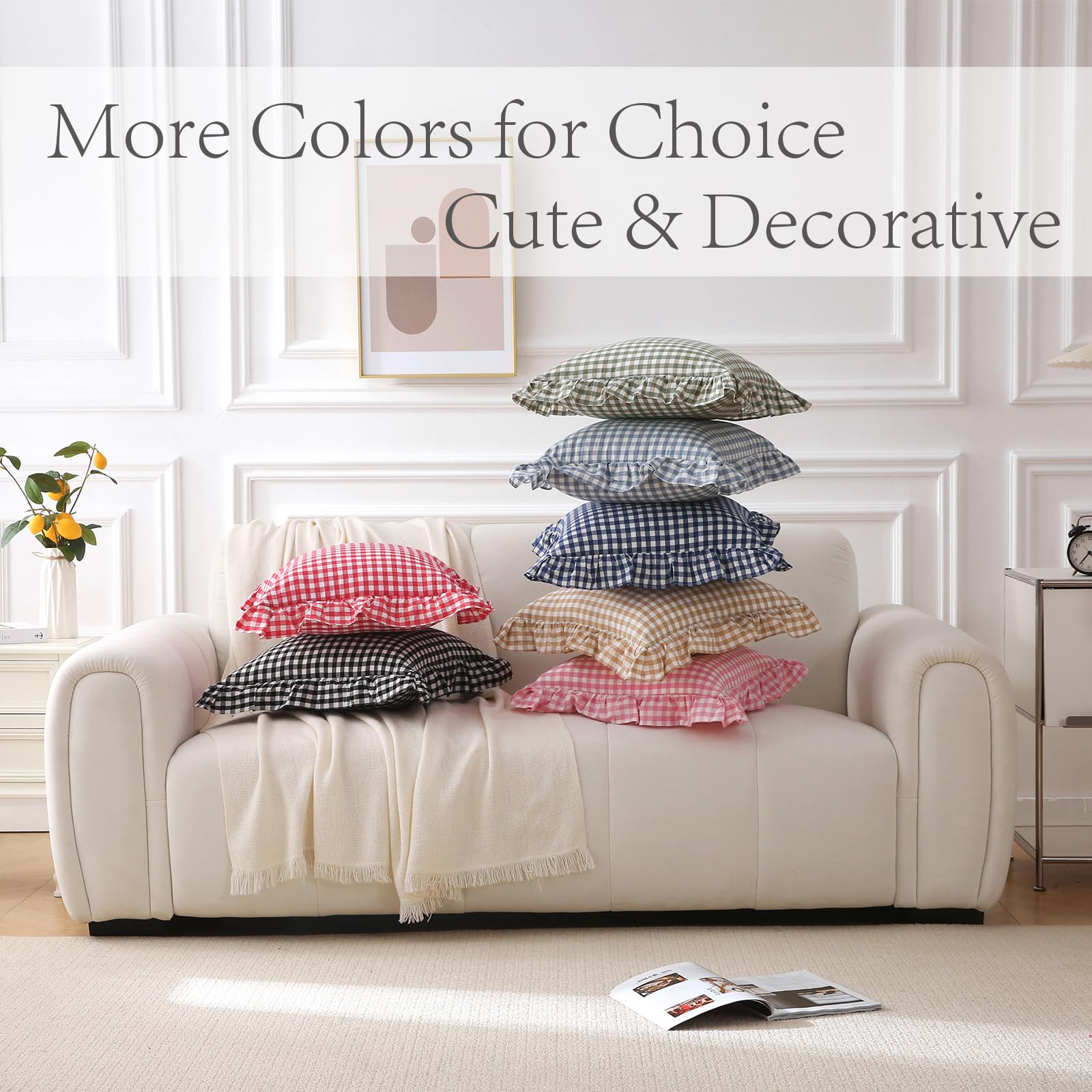 K MASANIJI 2-pack display shows easy mix-and-match for home decor
