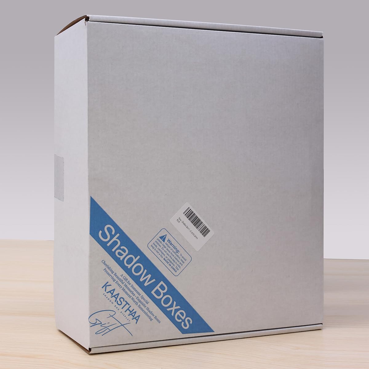 KAASTHAA Mounting hardware supports wall or tabletop display.