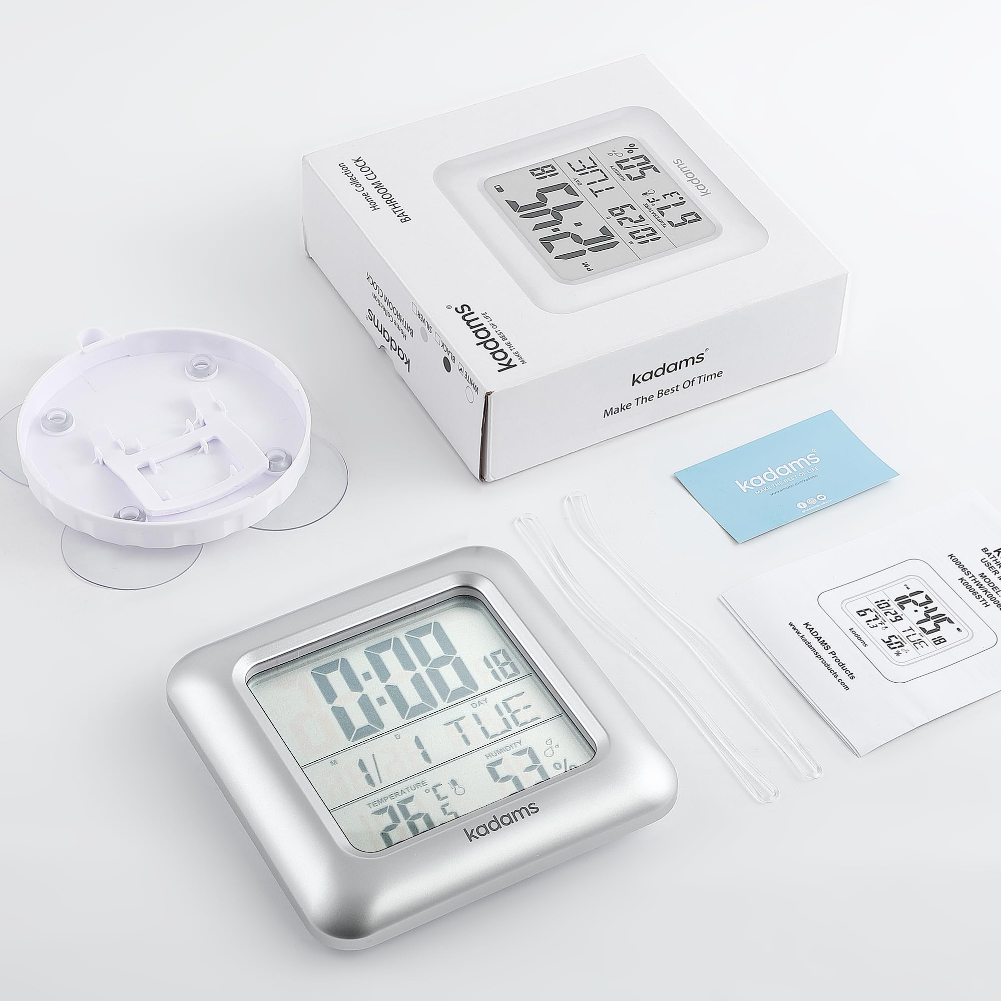 KADAMS battery indicator alerts when power is low for reliability.