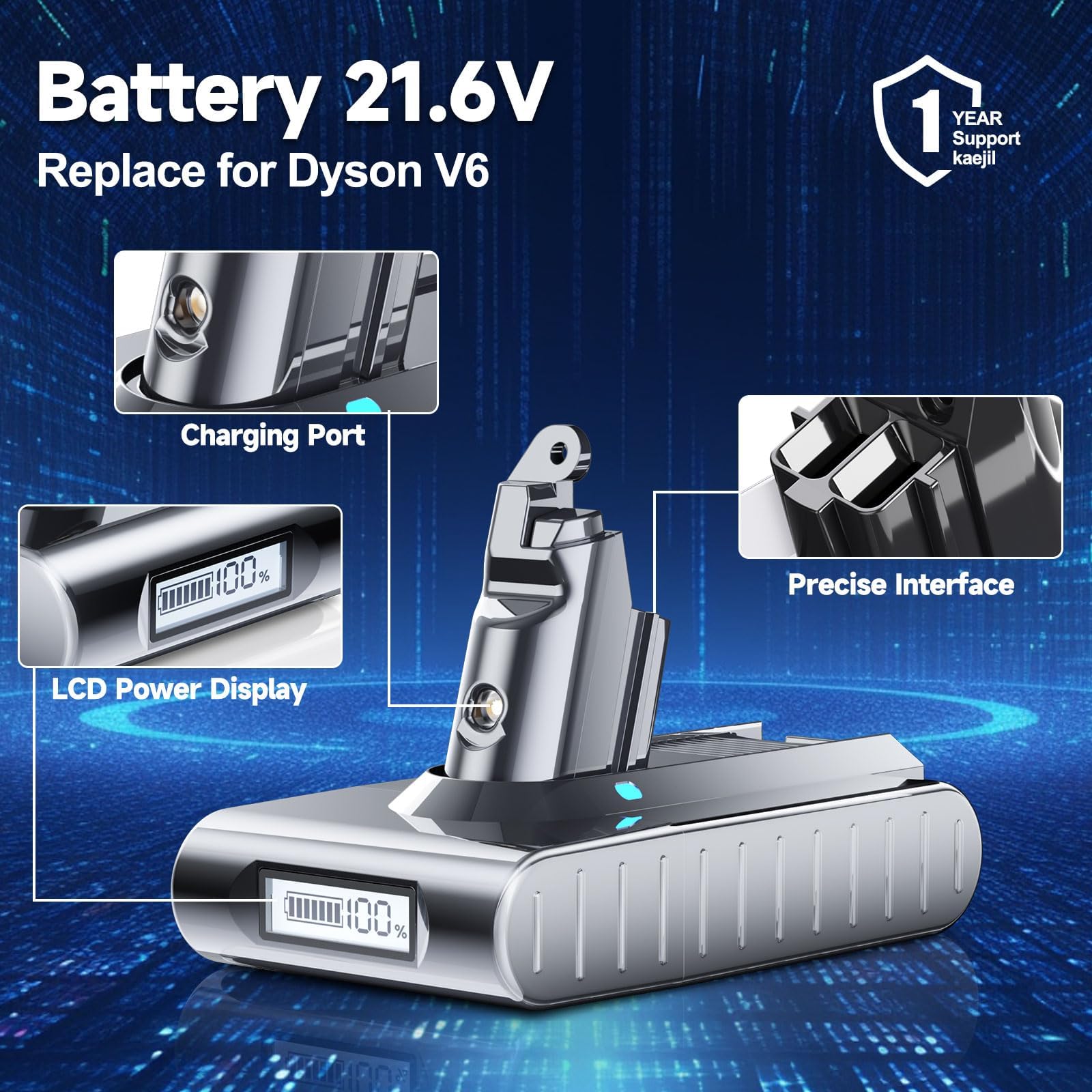 Kaejil lithium-ion pack provides fade-free power and reliable performance