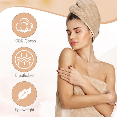 KAHAF Collection bath towels absorbent 100% cotton for soft drying.