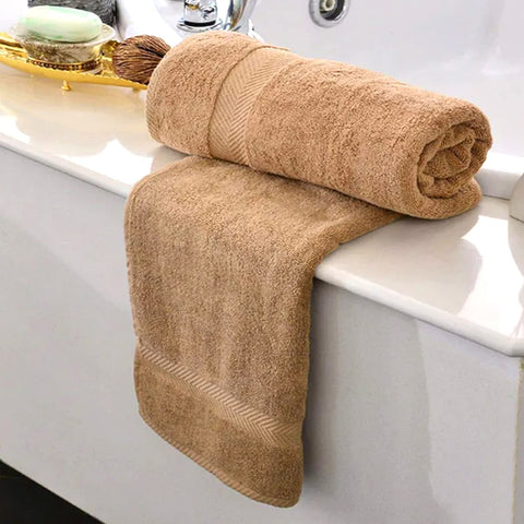 KAHAF Collection soft-touch bath towels for everyday comfort.