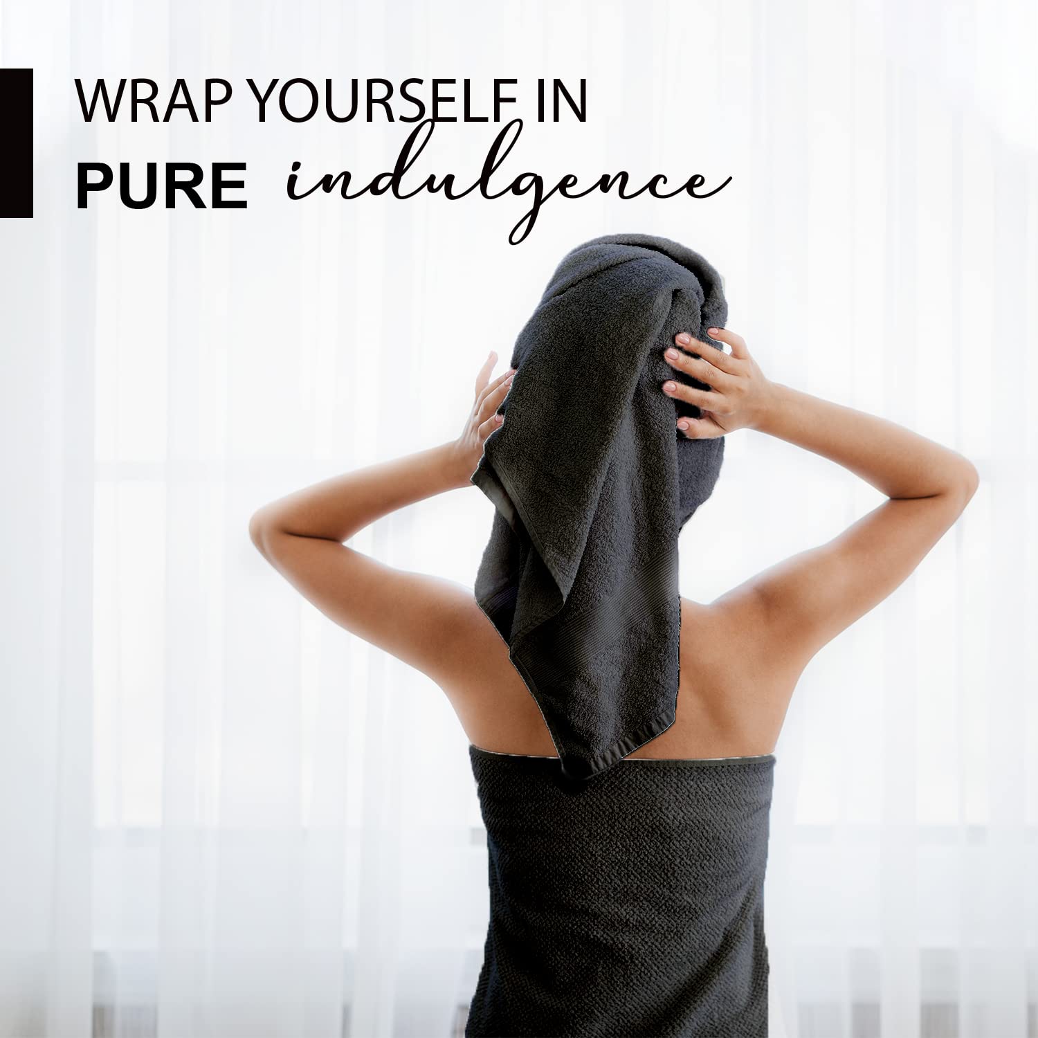 KAHAF COLLECTION gym-spa-pool towel—multipurpose bath essential.